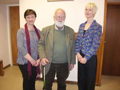 Frances Cooper, David Ward and Joanna Nicholson